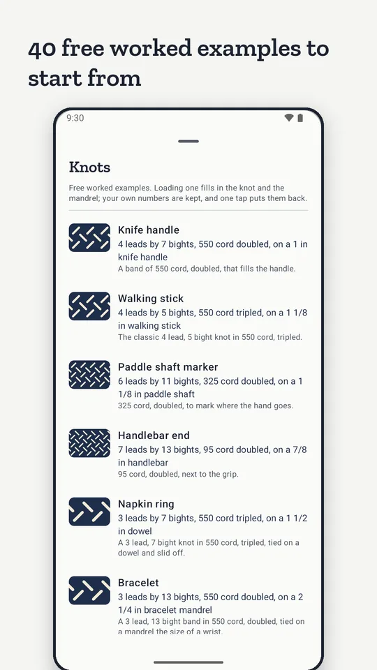 Forty worked examples to start from.