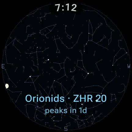 A Planisphere for Your Sky on the watch
